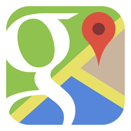 klik op het icoon en bekijk de lokatie via google maps