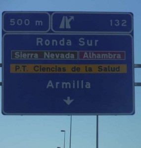 richting Albaizin in Granada