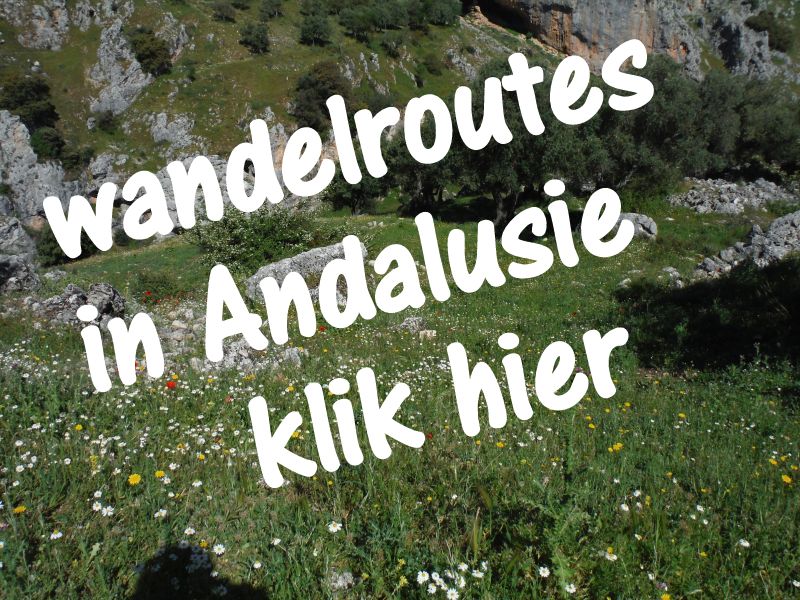 wandelroutes in Andalusie